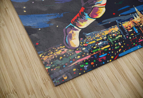 Astronaut Vision Art puzzle