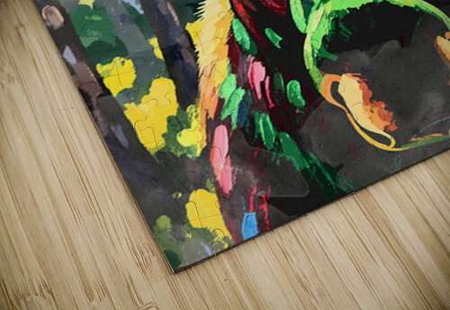 Moose Forest Vision Art puzzle