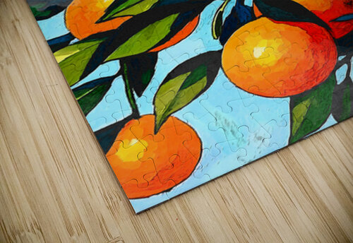 Orange Plant Vision Art puzzle
