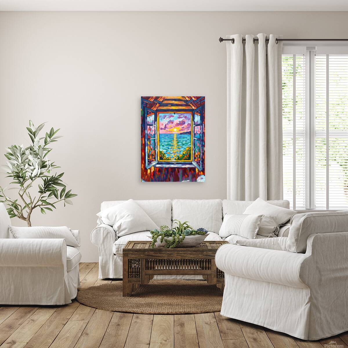 Window To Sea Reproduction
