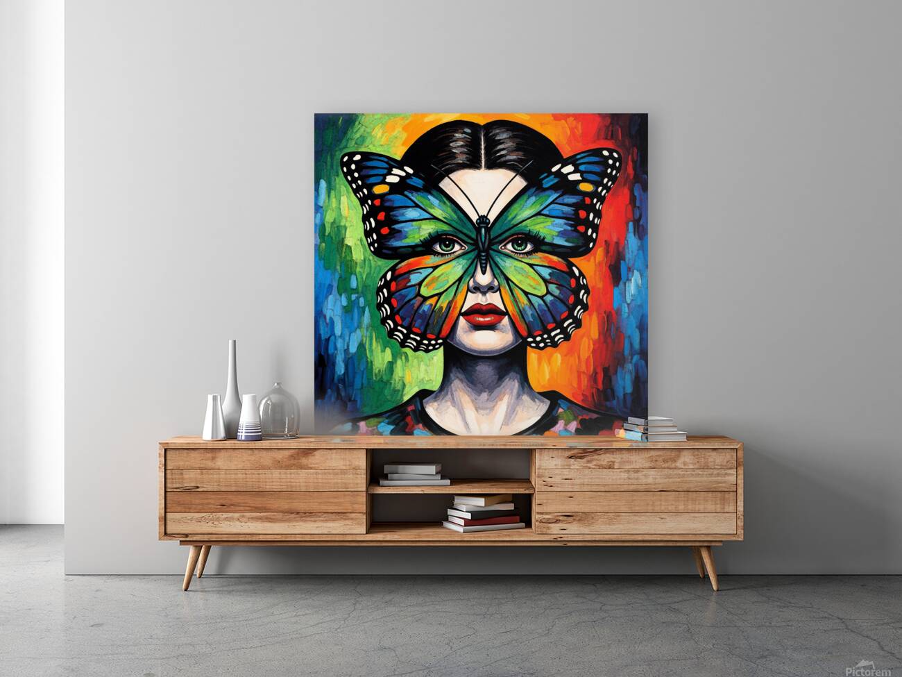 Face Butterfly Reproduction