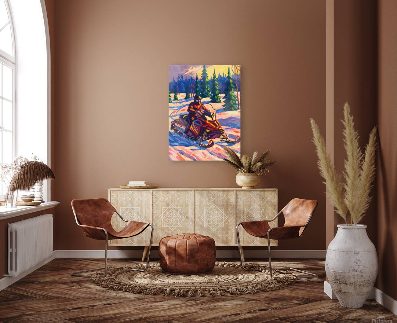 Snowmobile Winter Reproduction