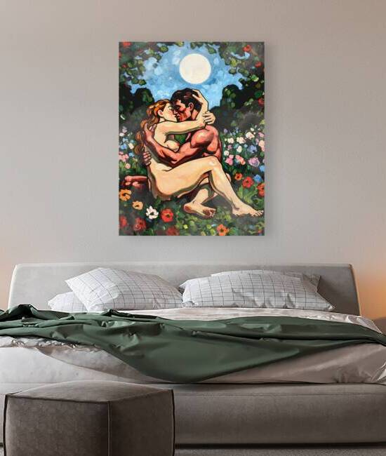 Loving In Garden by Vision Art