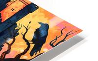 Knight Campfire HD Metal print