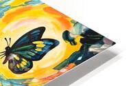 Bear Butterfly HD Metal print