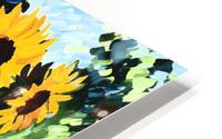 Sunflower HD Metal print