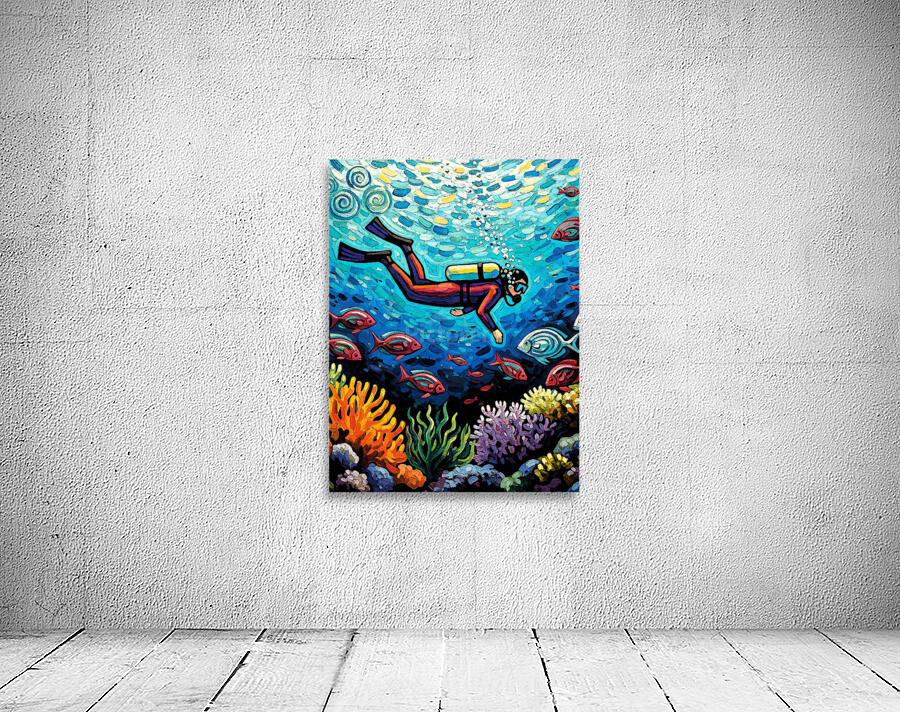Scuba Underwater Wall Preview