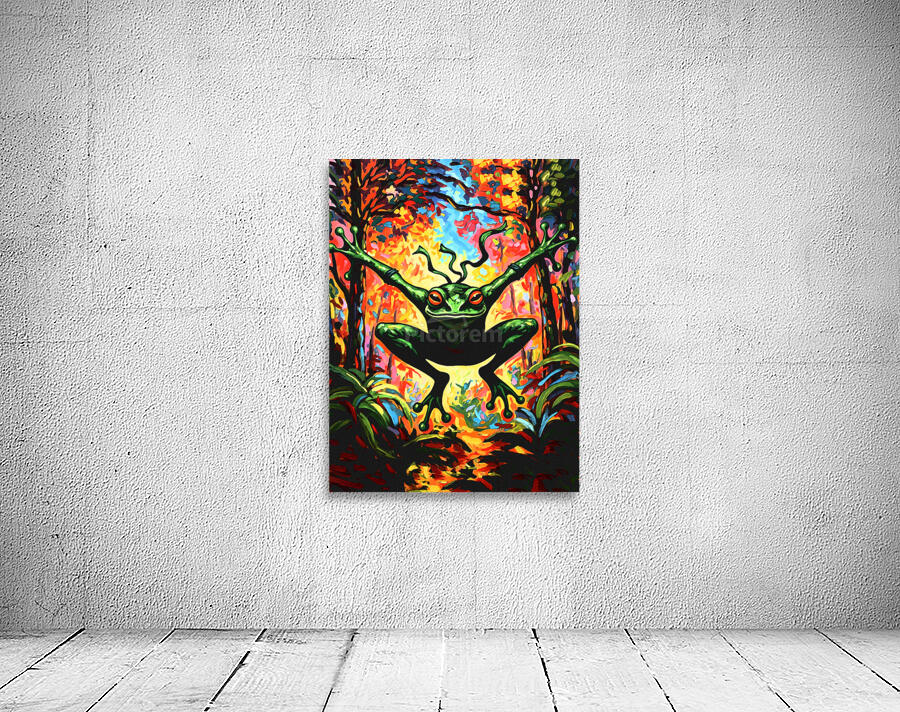 Ninja Frog Wall Preview