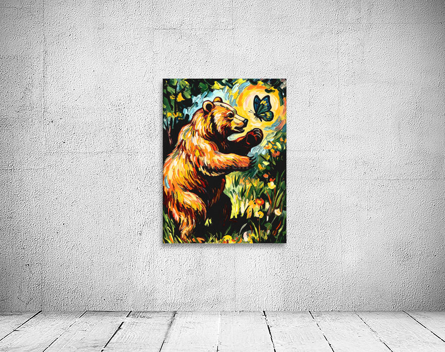 Bear Butterfly Wall Preview