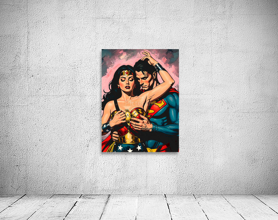 Couple Superhero Wall Preview