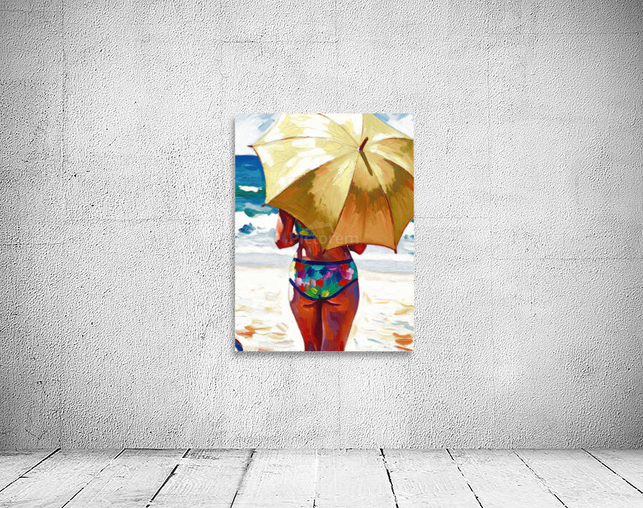Yellow Umbrella Wall Preview