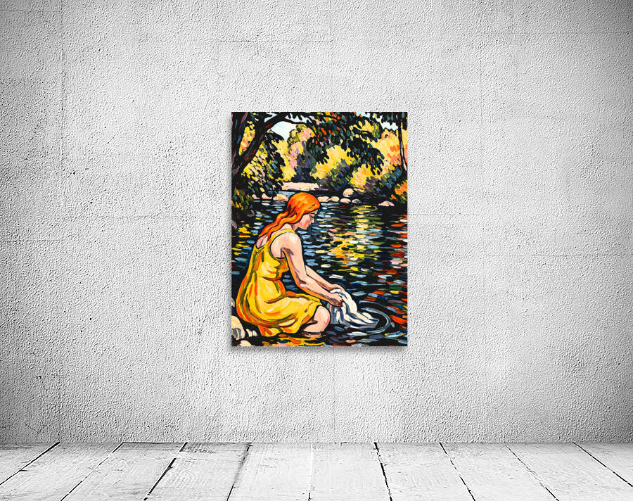 Washing In River Wall Preview