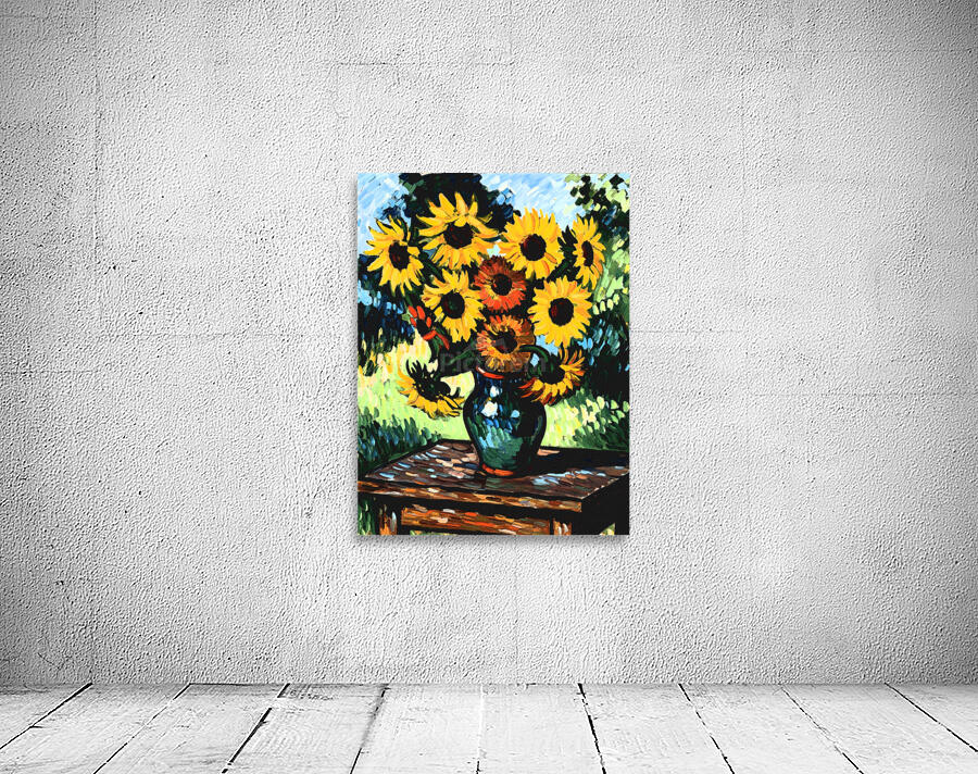 Sunflower Wall Preview