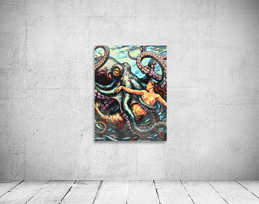 Monster Octopus Wall Preview