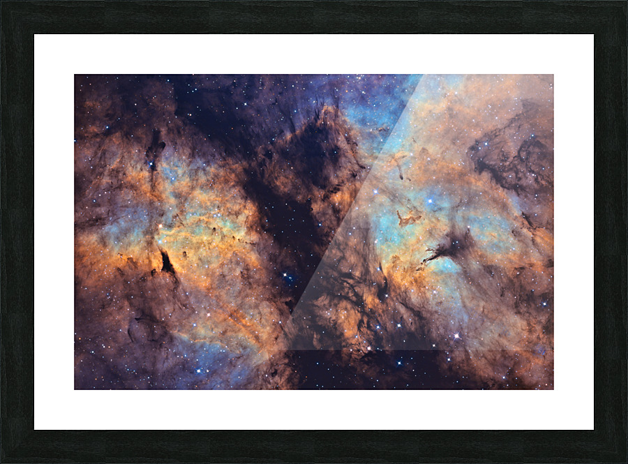 Butterfly Nebula Picture Frame Printing