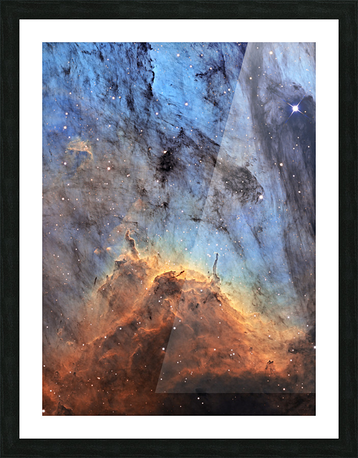 Pelican Nebula Picture Frame Printing