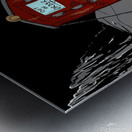 Final Warning Metal print