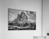 ARUBA ROCKS BW Acrylic Print