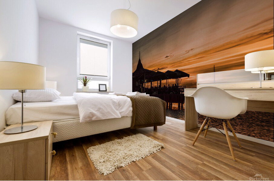 PELICAN PIER Mural print