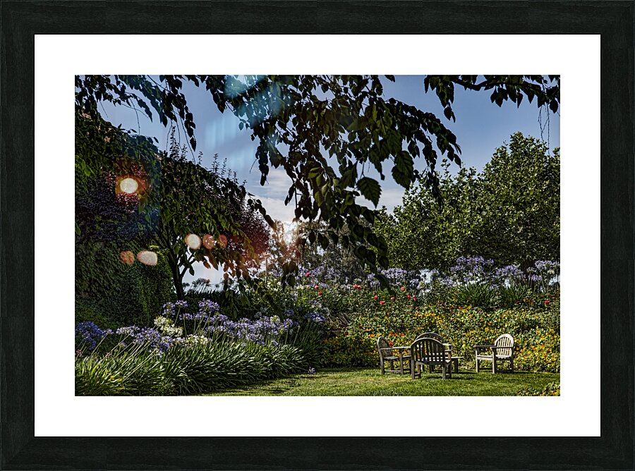 GARDEN PARTY Picture Frame print