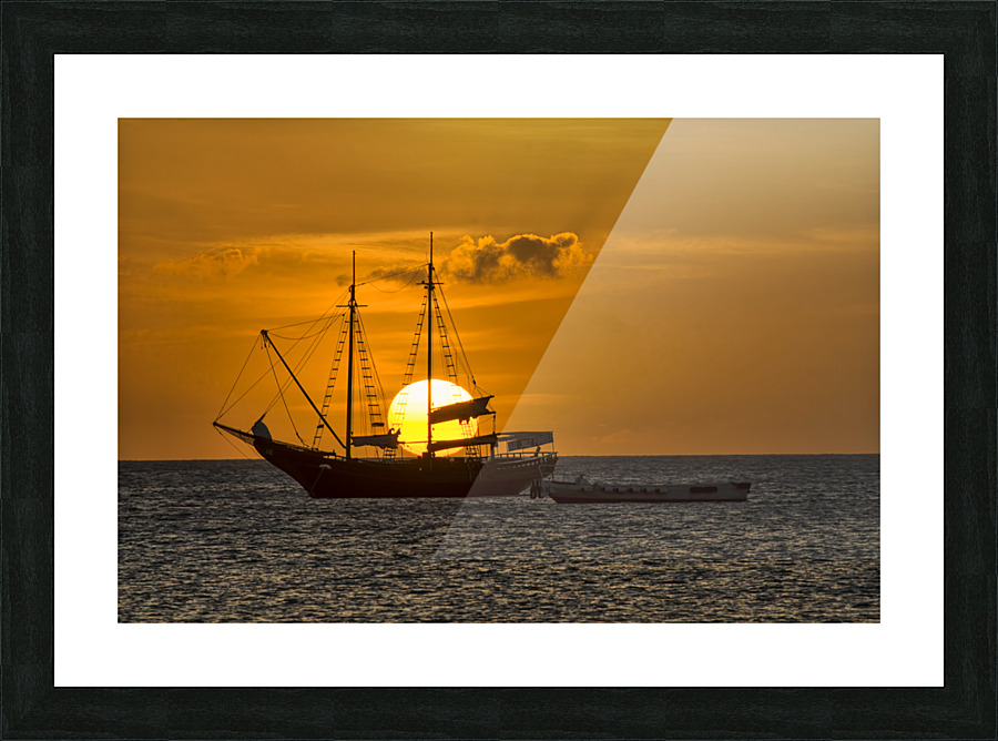 ON DECK NR Picture Frame print