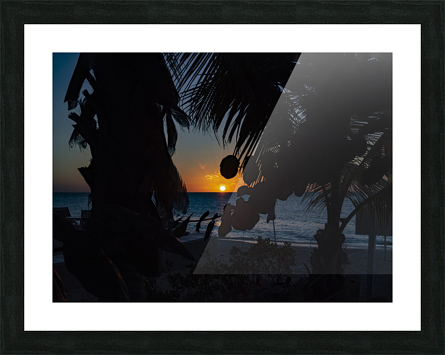 SETTING SUN DSC 7269 Picture Frame print