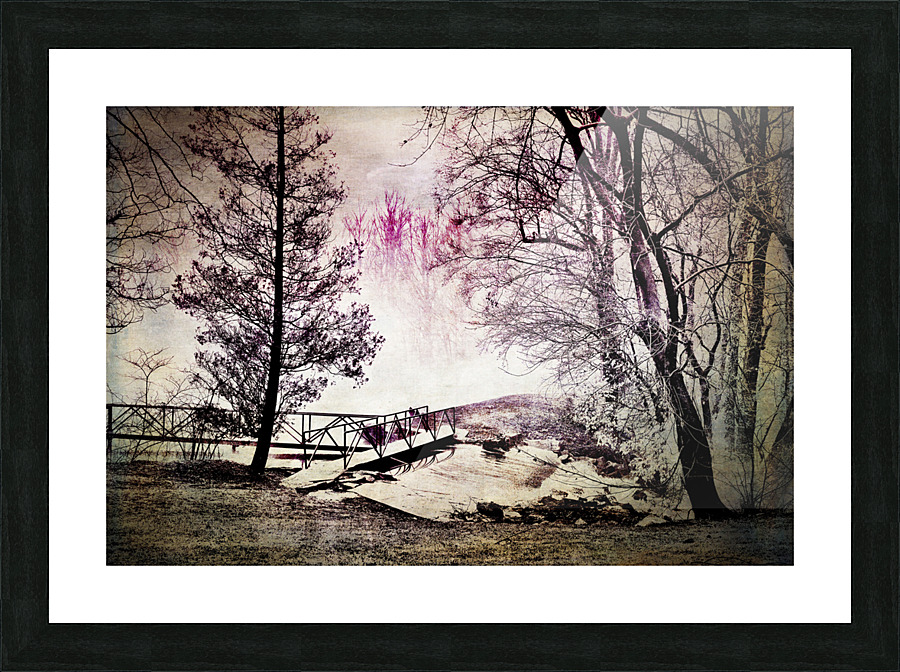 PAINTED TREES8036 Picture Frame print