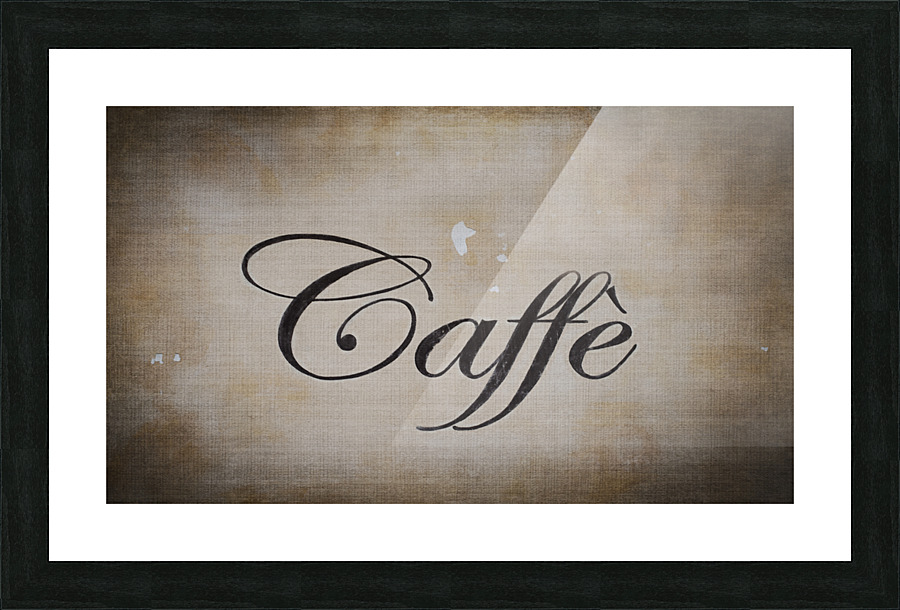 AMALFI COAST-CAFFE Picture Frame print