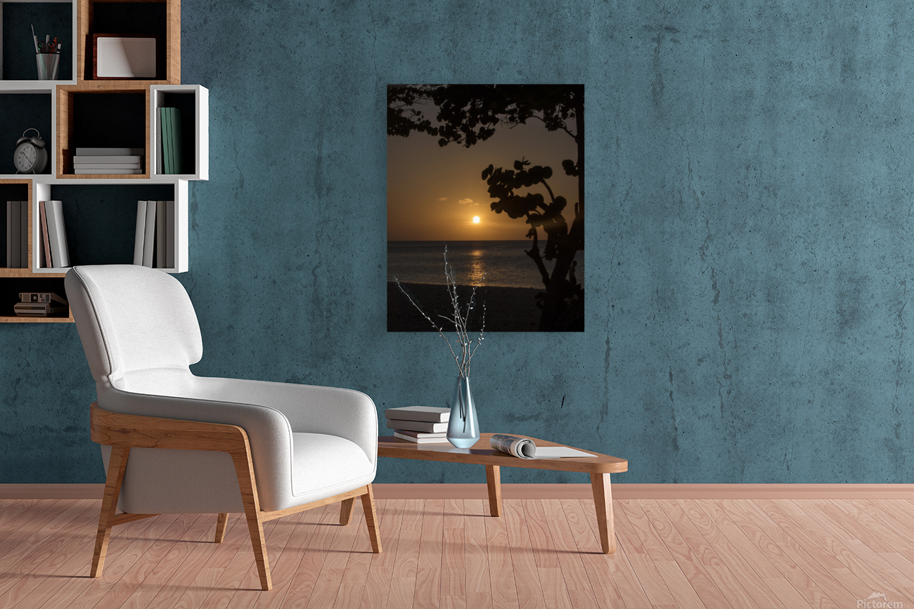 SUNSET OFF PALM BEACH 2138 Reproduction