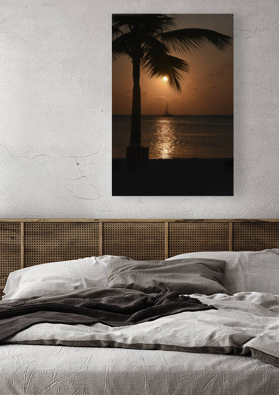 ANOTHER SUNSET IN ARUBA Reproduction