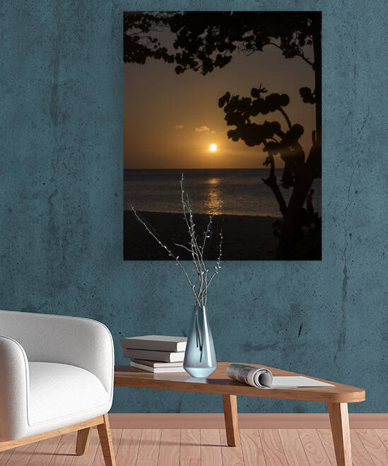 SUNSET OFF PALM BEACH 2138 Reproduction