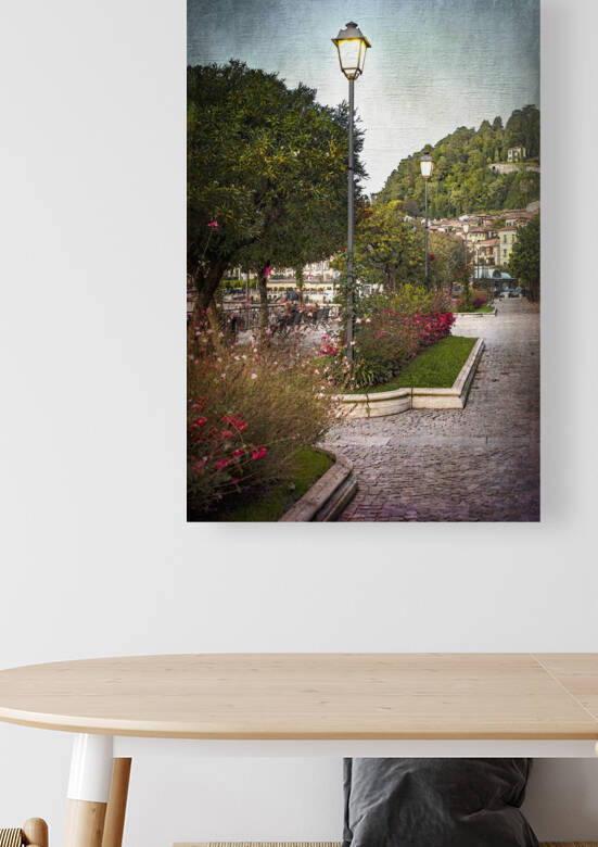 Lake Como-Walking in Belagio vintage by JMWolinsky Photography