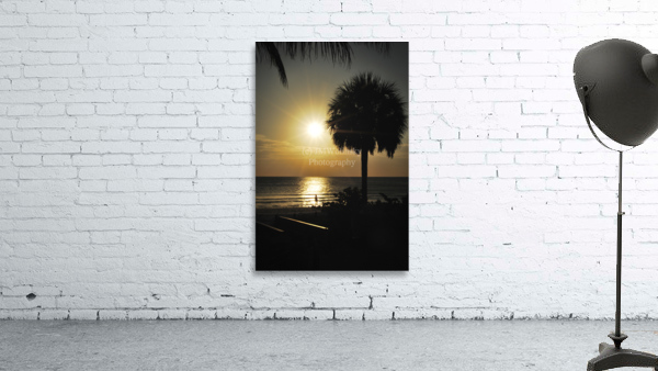 Florida-Watching the Setting Sun Wall Preview