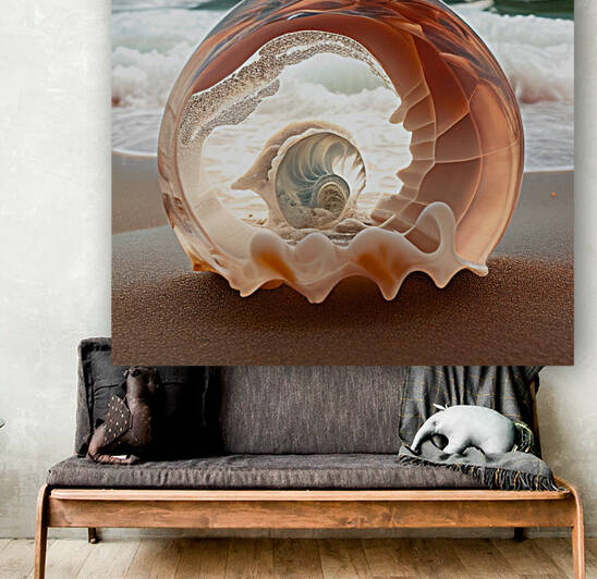 Inside a Translucent Seashell 1 by artefactum