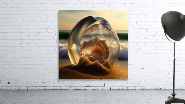 Inside a Translucent Seashell 2 Wall Preview