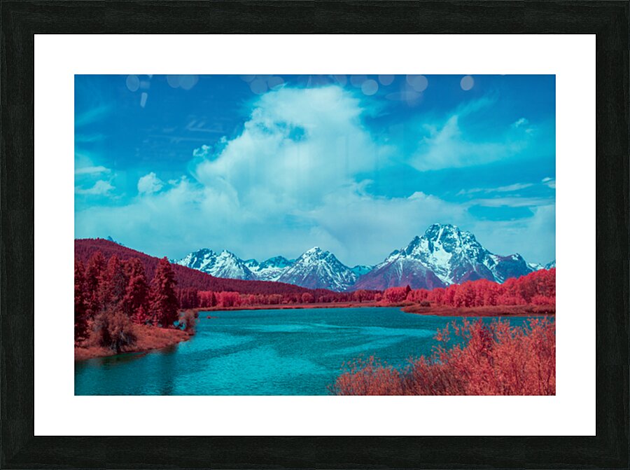Teton 2 Picture Frame print