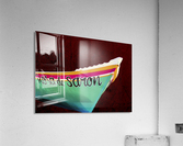 Boat - XCV Acrylic Print