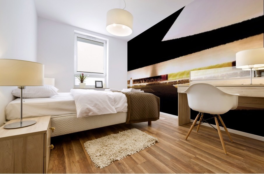 Architecture - V Mural print