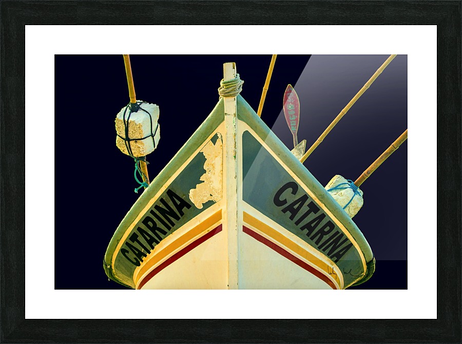 Boat - X Picture Frame print