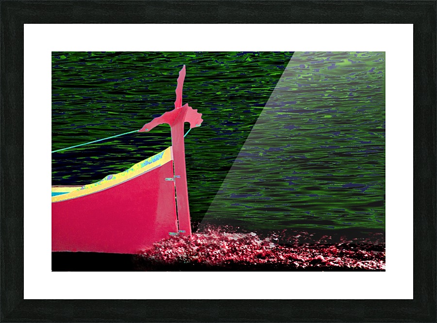 Boat - LXV Picture Frame print