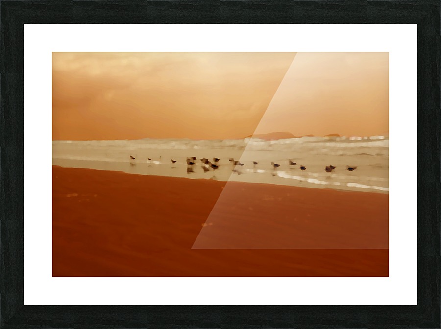 Beach - XIII Picture Frame print