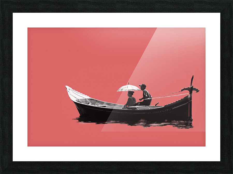 Boat - XCVII Picture Frame print