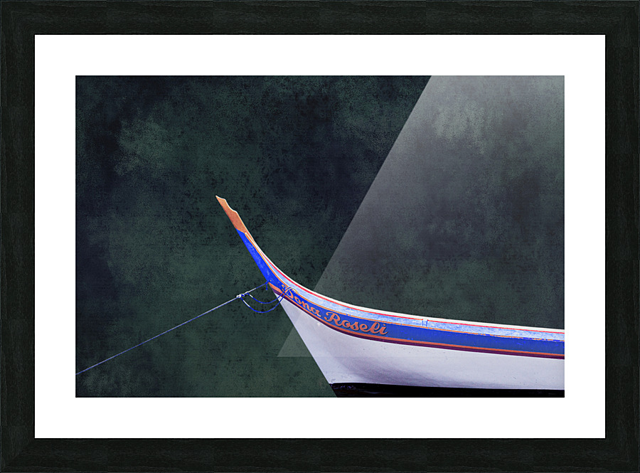 Boat - CXL Picture Frame print