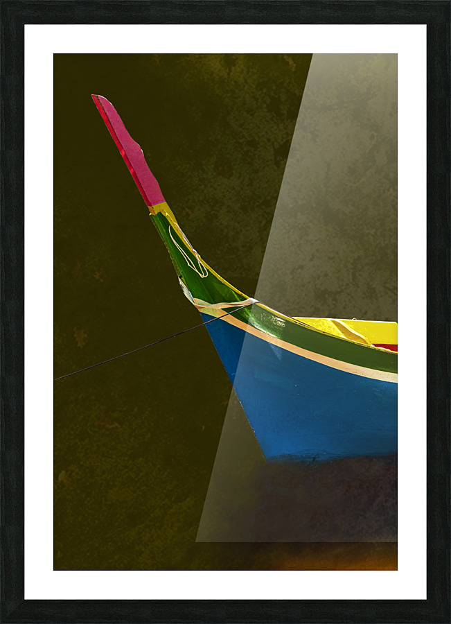 Boat - CLX Picture Frame print