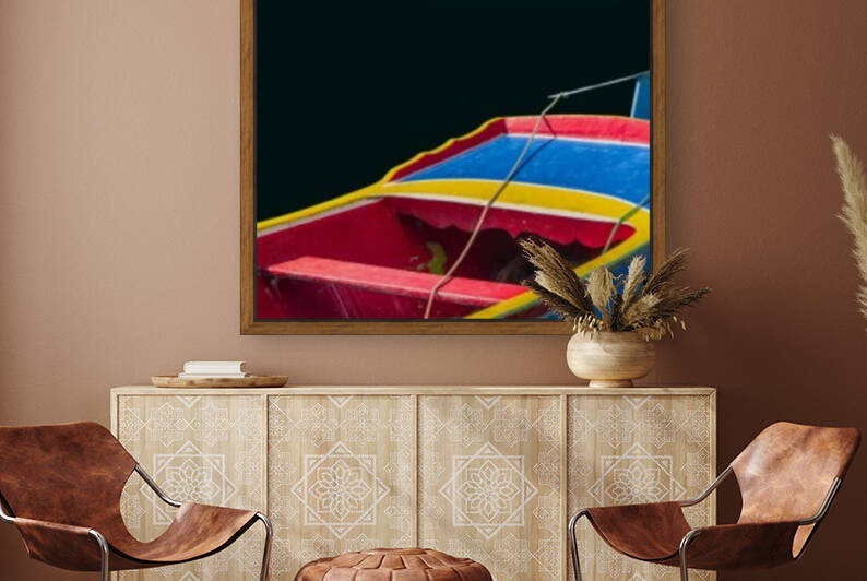 Boat - CXXIV by Carlos Wood