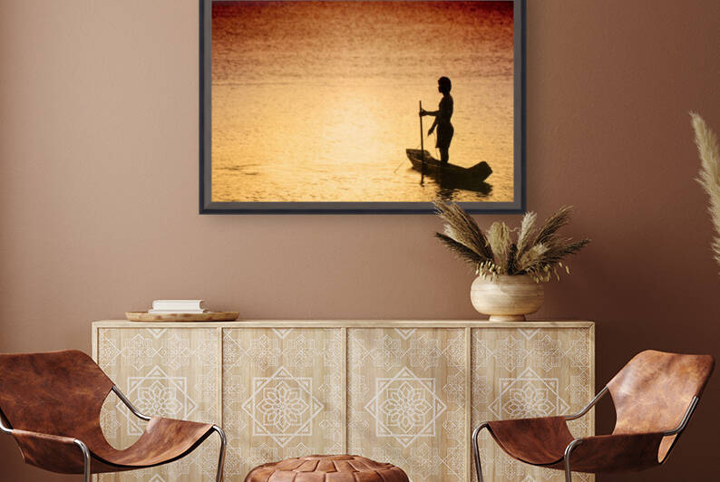 Boat - XIV - Shrimp fisherman by Carlos Wood