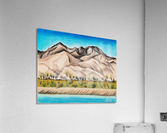 600.014 Mountain View Acrylic Print