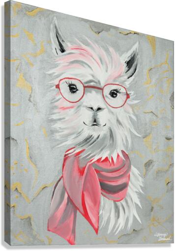 700.024 Llama  Canvas Print