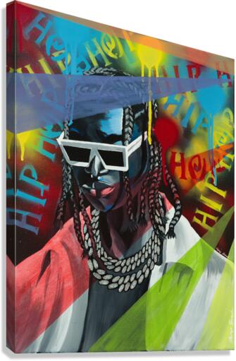 706.002 Jazzy   Canvas Print