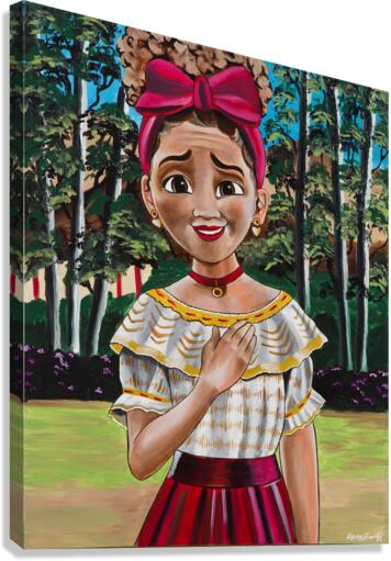 702.007 Delores  Canvas Print
